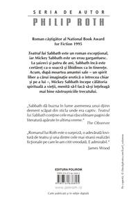 Copertă produs Teatrul lui Sabbath