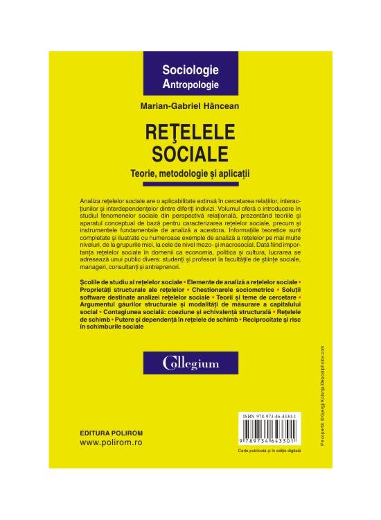 Copertă produs Reţelele sociale. Teorie, metodologie şi aplicaţii - gallery big 2