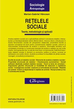 Copertă produs Reţelele sociale. Teorie, metodologie şi aplicaţii