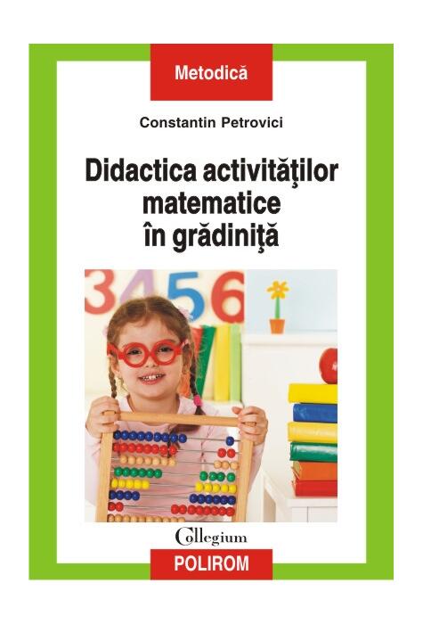 Copertă produs Didactica activităţilor matematice &icirc;n grădiniţă