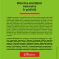 Copertă produs Didactica activităţilor matematice &icirc;n grădiniţă - gallery small 