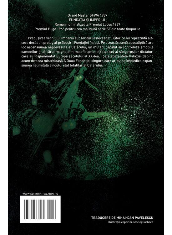 Copertă produs Fundaţia şi Imperiul. Seria Fundaţia (Vol. 2) - gallery big 2