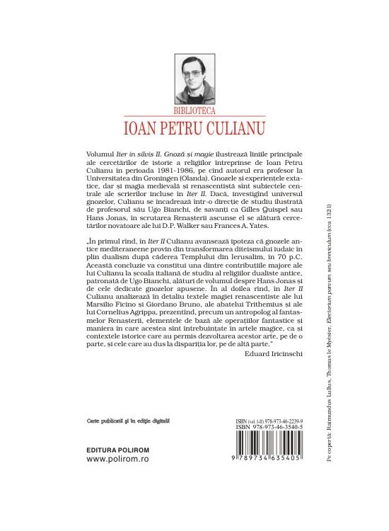 Copertă produs Iter in silvis. Gnoză şi magie (Vol. II) - gallery big 2